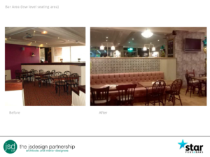 Bar Area (low level seating area)